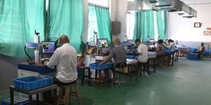 Production line of electrostatic powder coating line